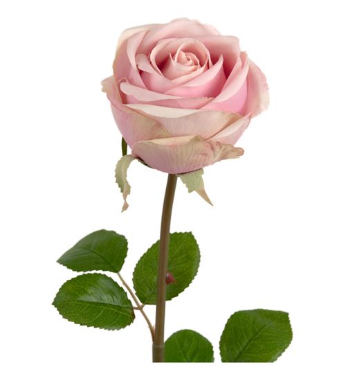 Kunstig lyserød rose